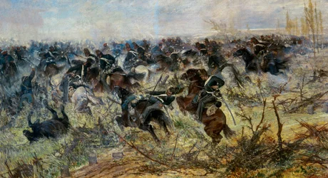 モンテベロでの騎兵突撃